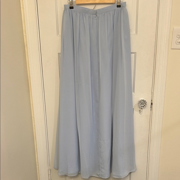 Revelry Sky Blue Maxi Skirt - Picture 6 of 8